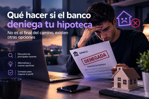 Qué hacer si el banco deniega tu hipoteca